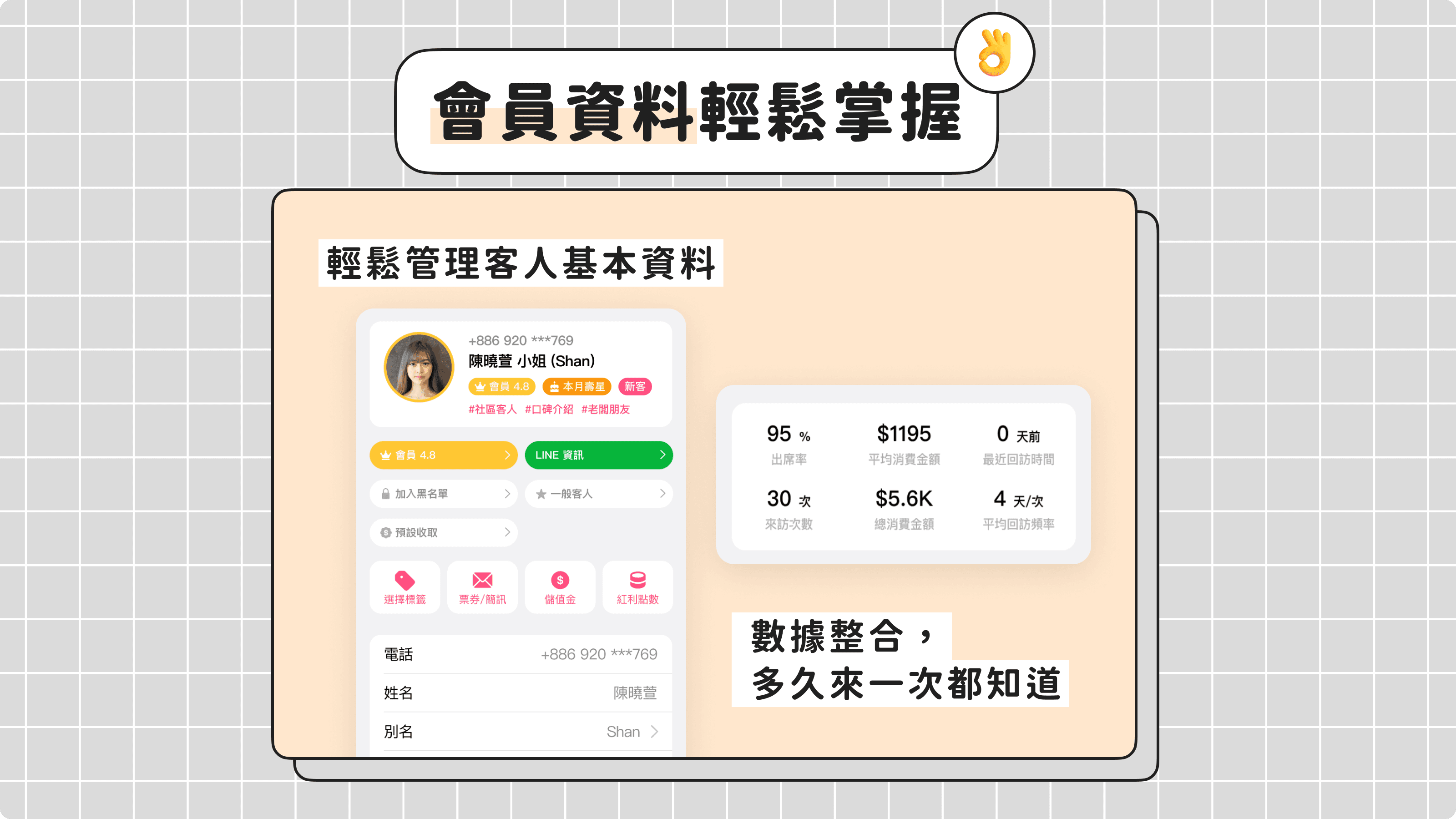 會員資料管理